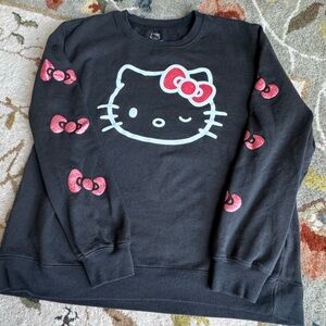 Sanrio Hello Kitty Gray Sweatshirt Medium